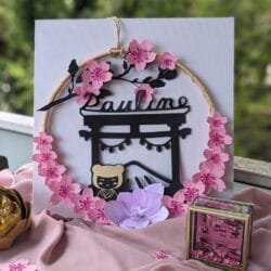Couronne floral. : Sakura éternelle