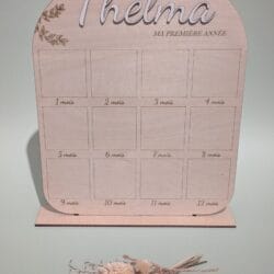 Panneau photo personnalisé - Ma première année