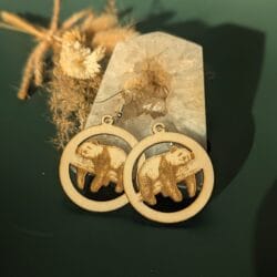 Boucles d'oreilles - Panda