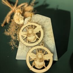 Boucles d'oreilles - Abeilles