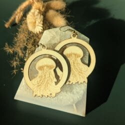 Boucle d'oreilles - Méduses