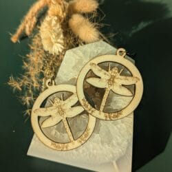 Boucles d'oreilles - Libellule
