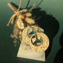 Boucles d'oreilles - Cétacé