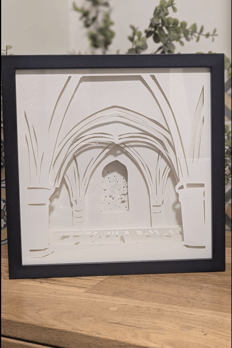 Décoration lumineuse en papier : Abbaye de Vaucelles – Image 2